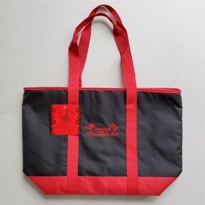 Brand new black and white insulated Trader Joe’s bag